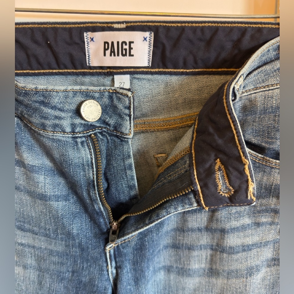 Paige Denim Jimmy Jimmy Skinny Jeans Sz 27 - Picture 5 of 8